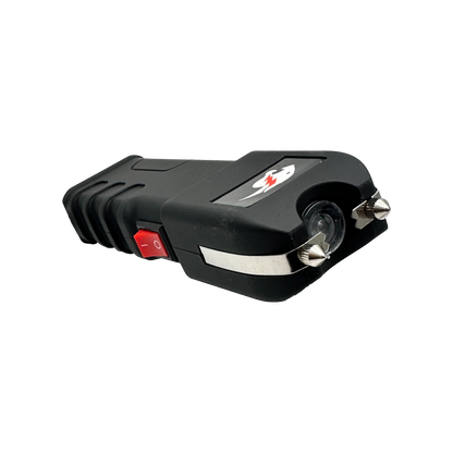 Cheetah Mega Force Stun Gun w/ Flashlight - Black