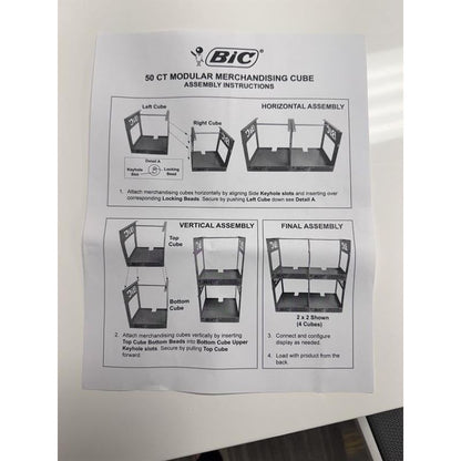 Bic Lighter Display - 4-Tier Metal CD