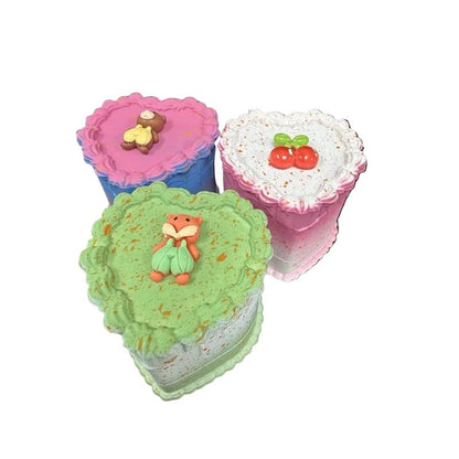 Grinders - 4pc Heart-Shaped Cake Design - 6ct [ #5 ]