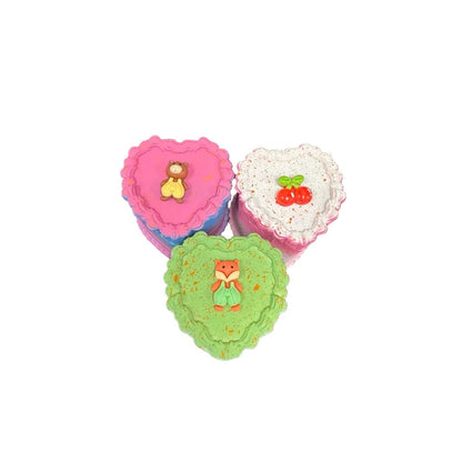 Grinders - 4pc Heart-Shaped Cake Design - 6ct [ #5 ]