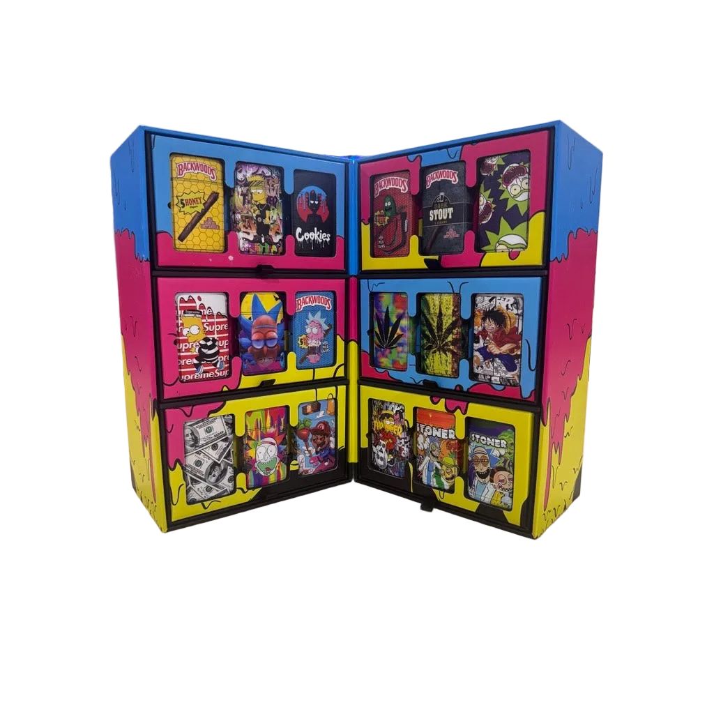 Torch Lighter Display - Flip Lighters - Asst - 72ct