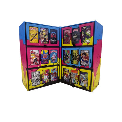 Torch Lighter Display - Flip Lighters - Asst - 72ct