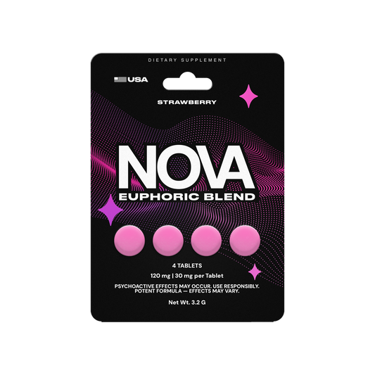 Nova 120mg Euphoric Blend Tablets - 4pk - 6ct