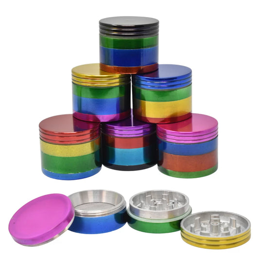 Grinders - 42mm - 4pc - Polychromatic - 6ct