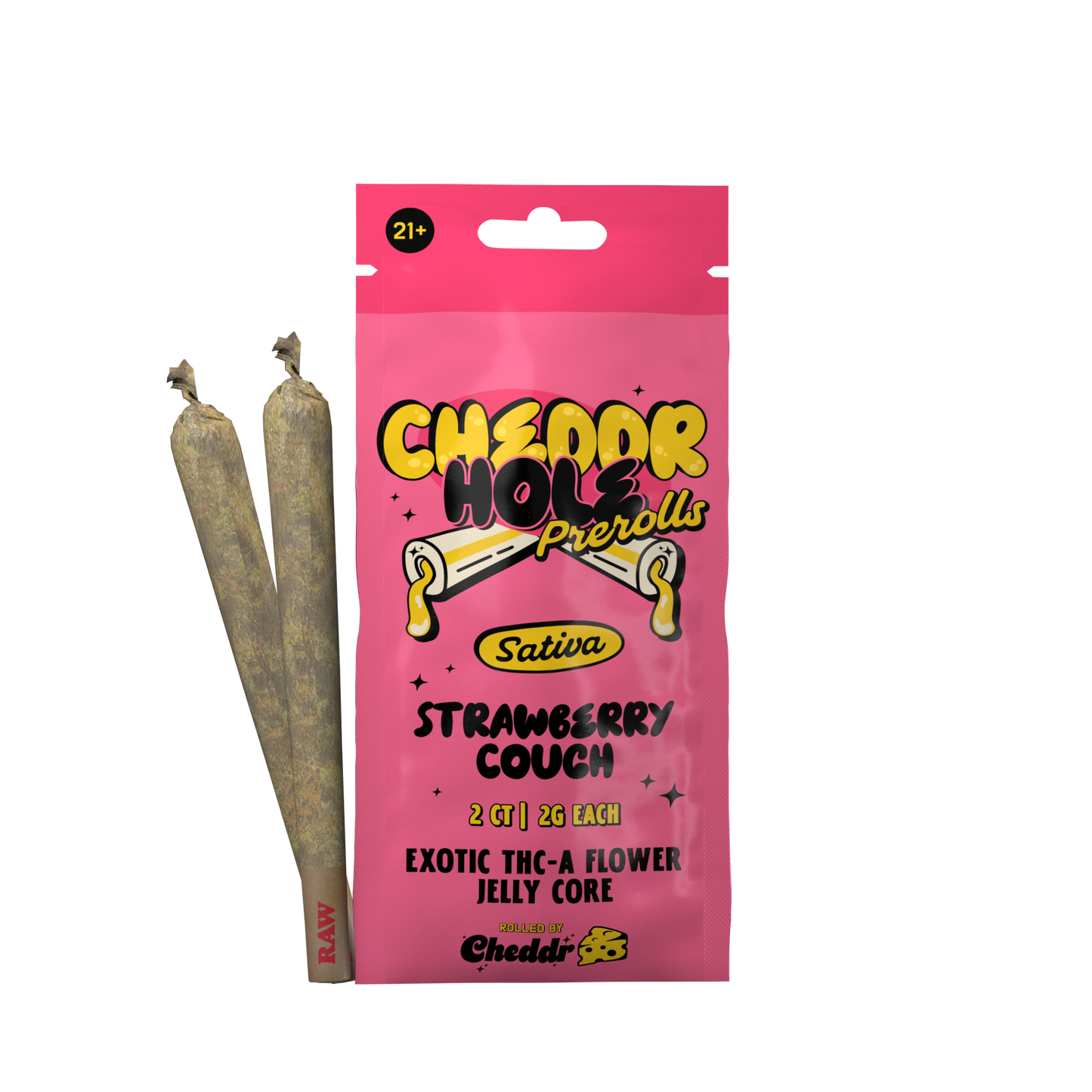 Cheddr 2g Preroll Hash Holes - 2pk - 10ct
