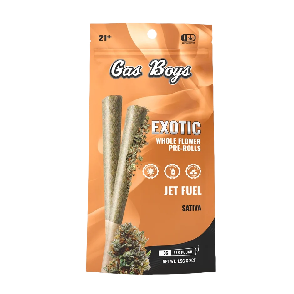 Gas Boys - 1.5g Prerolls - 2pk - 10ct