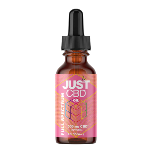 Just CBD - 550mg Tincture Full Spectrum CBD Oil