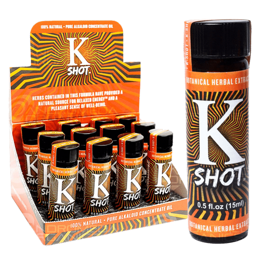 K Shot - Orange Kratom Shot - 15ml - 12ct