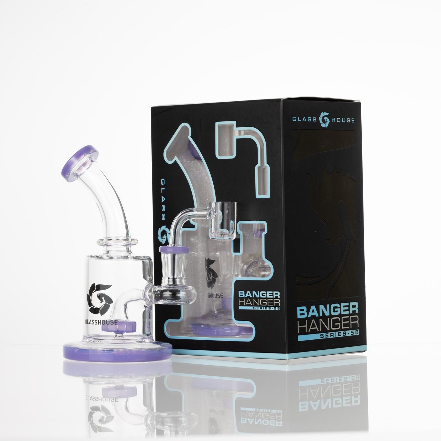 Glass House - WP - 6" Barrel Banger Hanger [Series 55]
