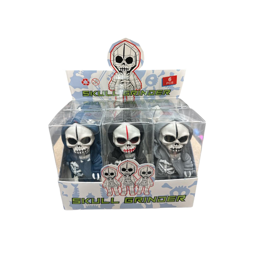 Grinders - 4pc Skeleton Man Design - 6ct [ #20 ]