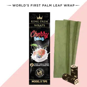 King Palm 2pk Wraps w/ Flavor Tips - 15ct