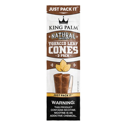 King Palm - Tobacco Leaf Cones - 2pk - 10ct