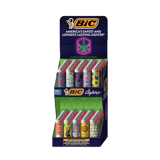 Bic - Lighters Display - 2-Tier Counterculture
