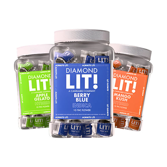 Lit! - 1g Flower THC-A  - 28ct