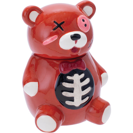 Storage Jar - 4.5" Zombie Scare Bear [ LSJ23 ] +