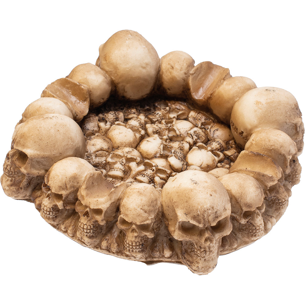 Fujima - Ashtray - 5" Skull Graveyard