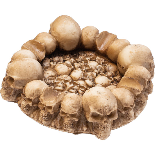 Fujima - Ashtray - 5" Skull Graveyard