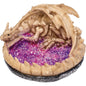 Fujima - Ashtray - 4.5" Bone Dragon Glitter Purple