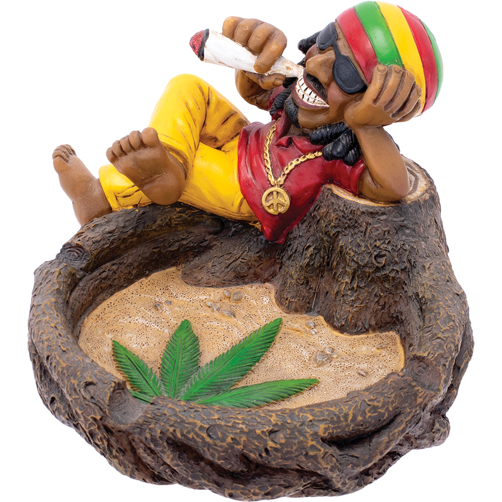 Fujima - Ashtray - 5.7" Jamaica Chillin on Stump