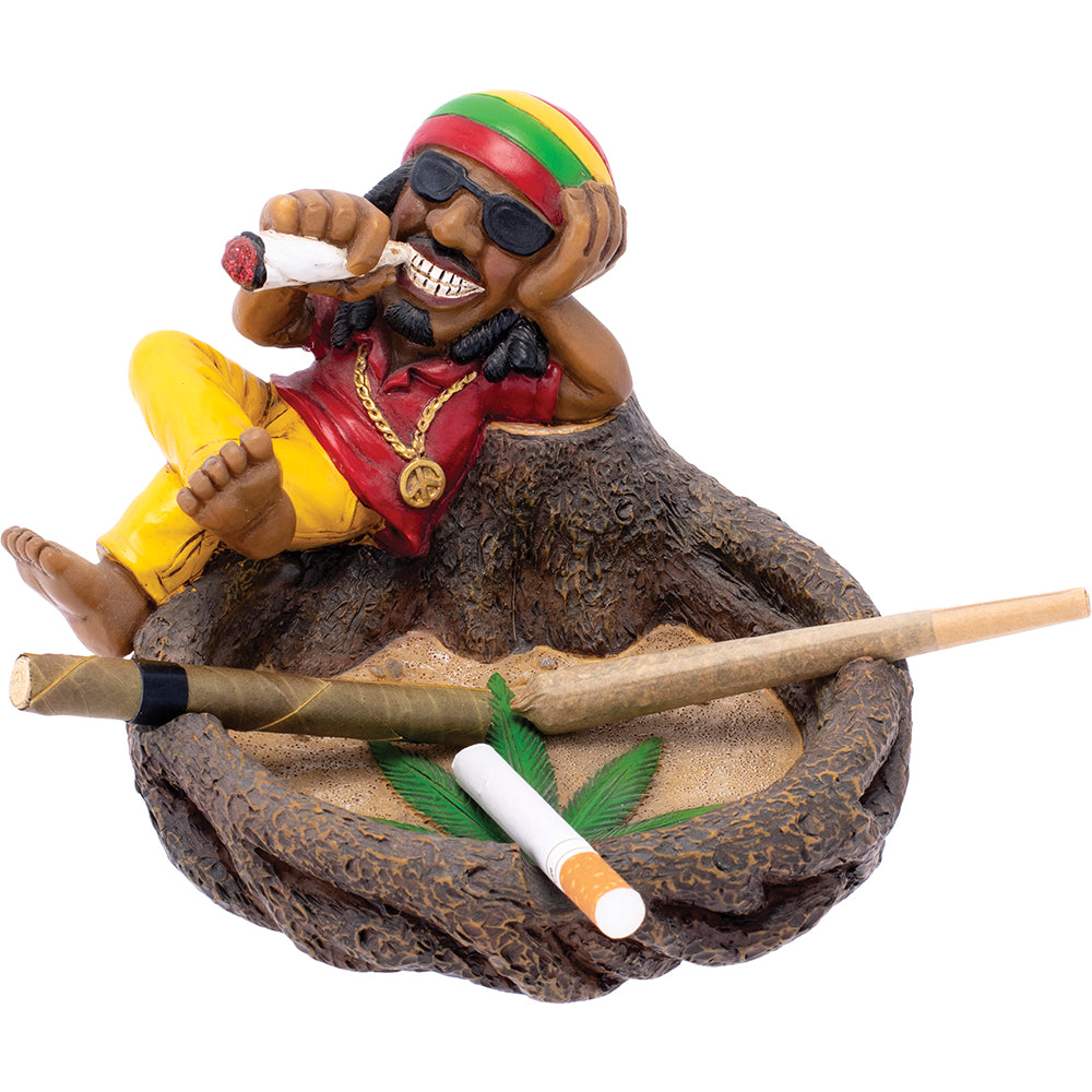 Fujima - Ashtray - 5.7" Jamaica Chillin on Stump