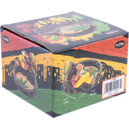 Fujima - Ashtray - 5.7" Jamaica Chillin on Stump