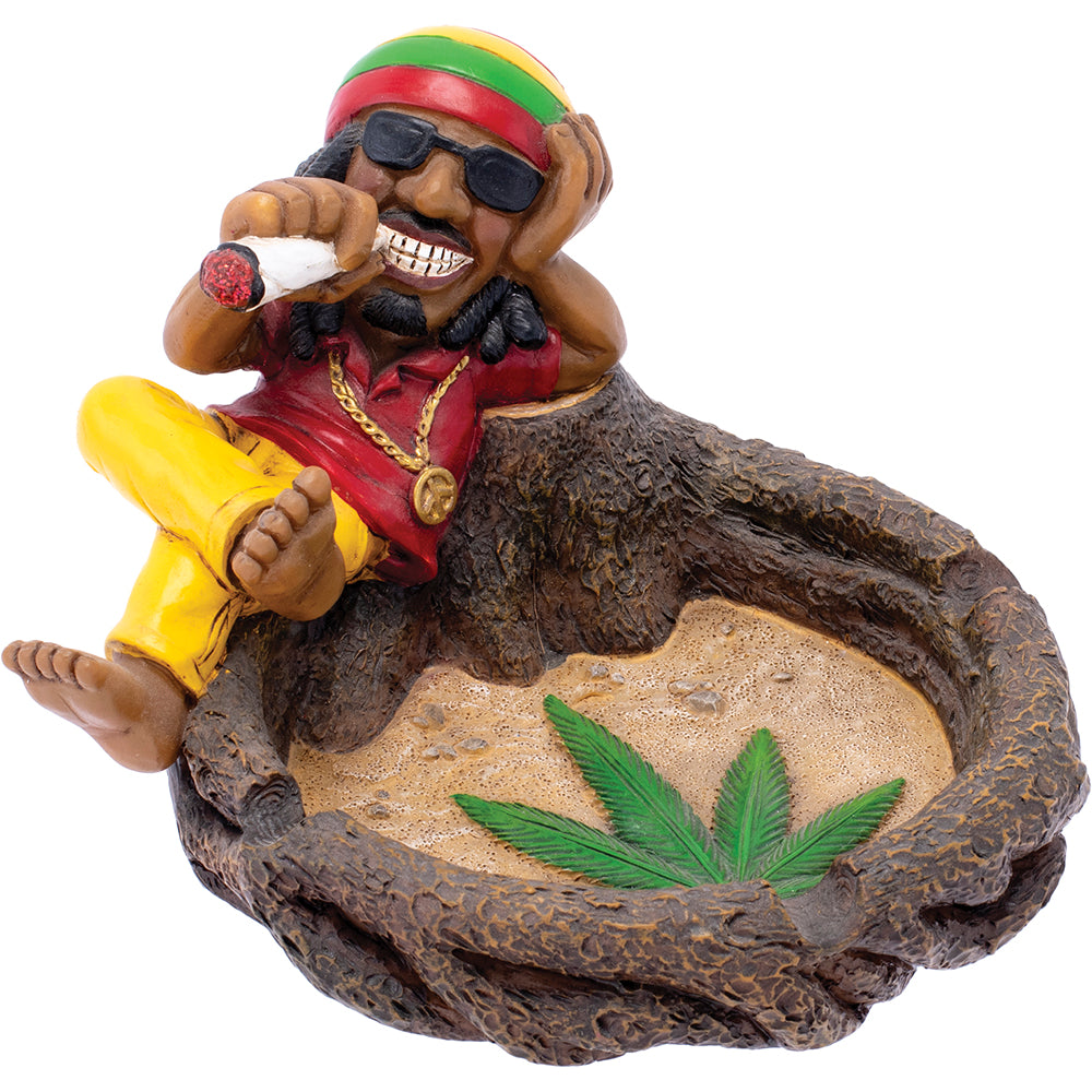 Fujima - Ashtray - 5.7" Jamaica Chillin on Stump