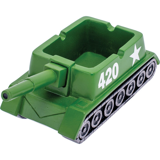 Fujima - Ashtray - Green 420 Tank [ LT249 ]