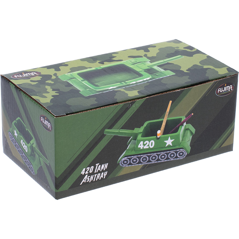 Fujima - Ashtray - Green 420 Tank [ LT249 ]