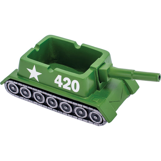 Fujima - Ashtray - Green 420 Tank [ LT249 ]