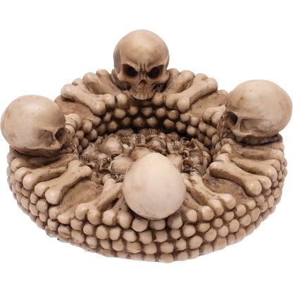 Fujima - Ashtray - 5.2" Quad Skull
