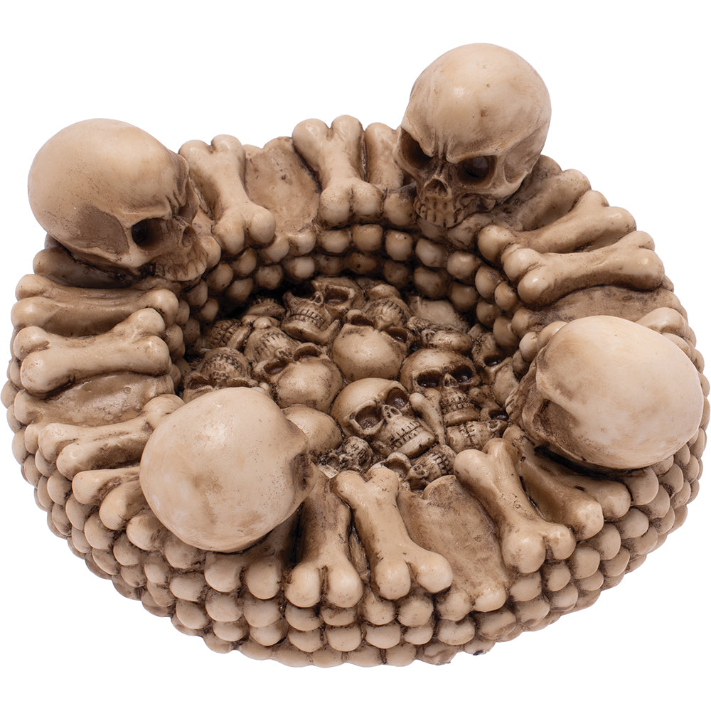 Fujima - Ashtray - 5.2" Quad Skull