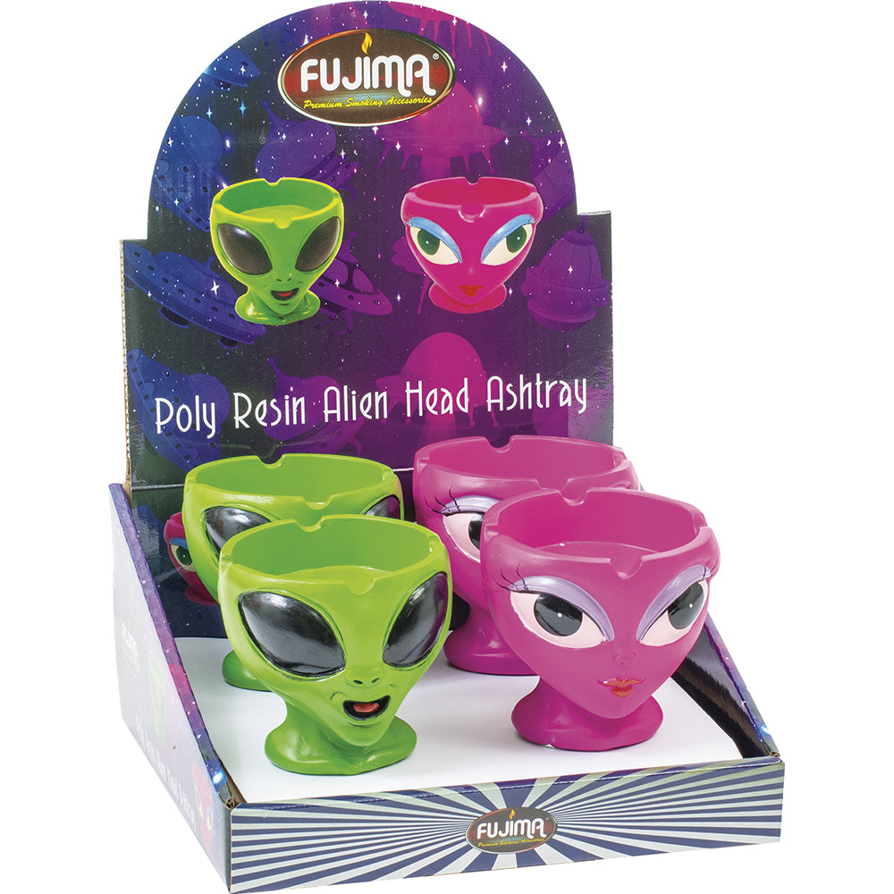 Fujima - Ashtray - 4ct - Poly Alien
