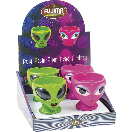 Fujima - Ashtray - 4ct - Poly Alien