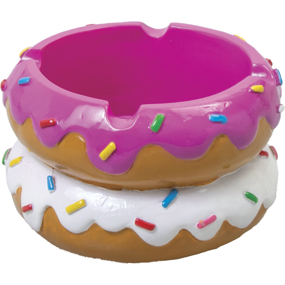 Fujima - Ashtray - 4ct - Poly Donut & Burger