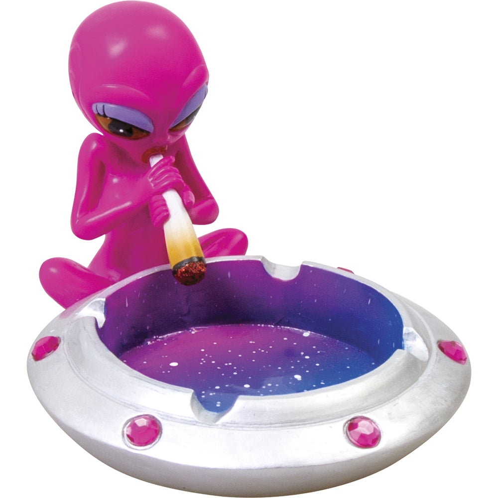 Fujima - Ashtray - 4ct - Smoking Alien