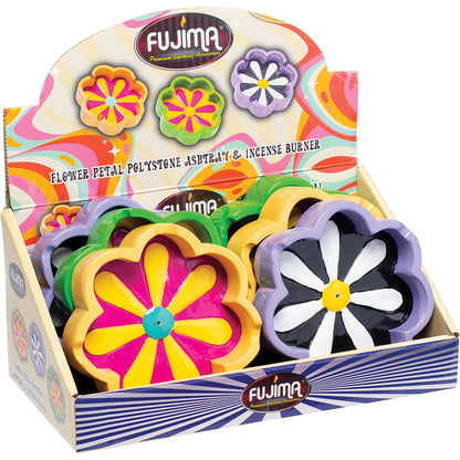 Fujima - Ashtray - 6ct - Flower Petal Burner