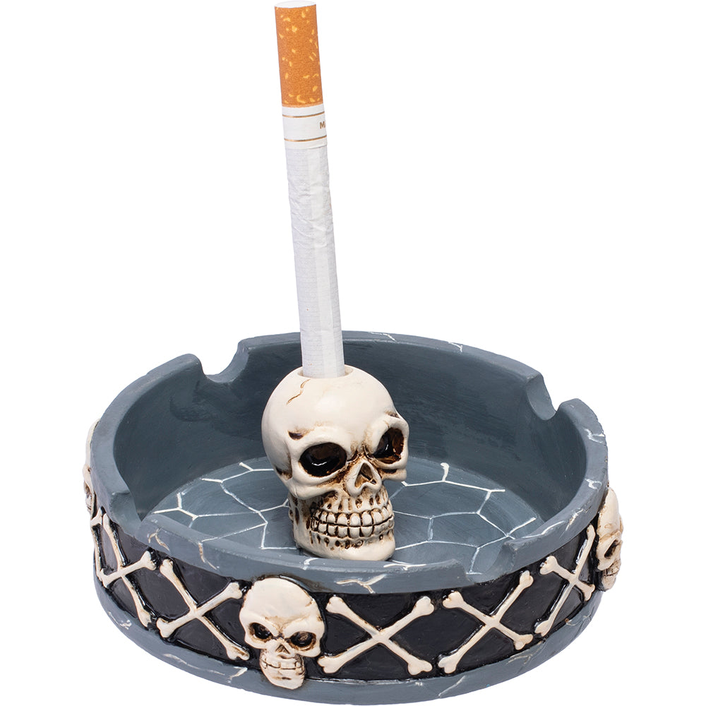 Fujima - Ashtray - 4ct - Dragon Snake Skull