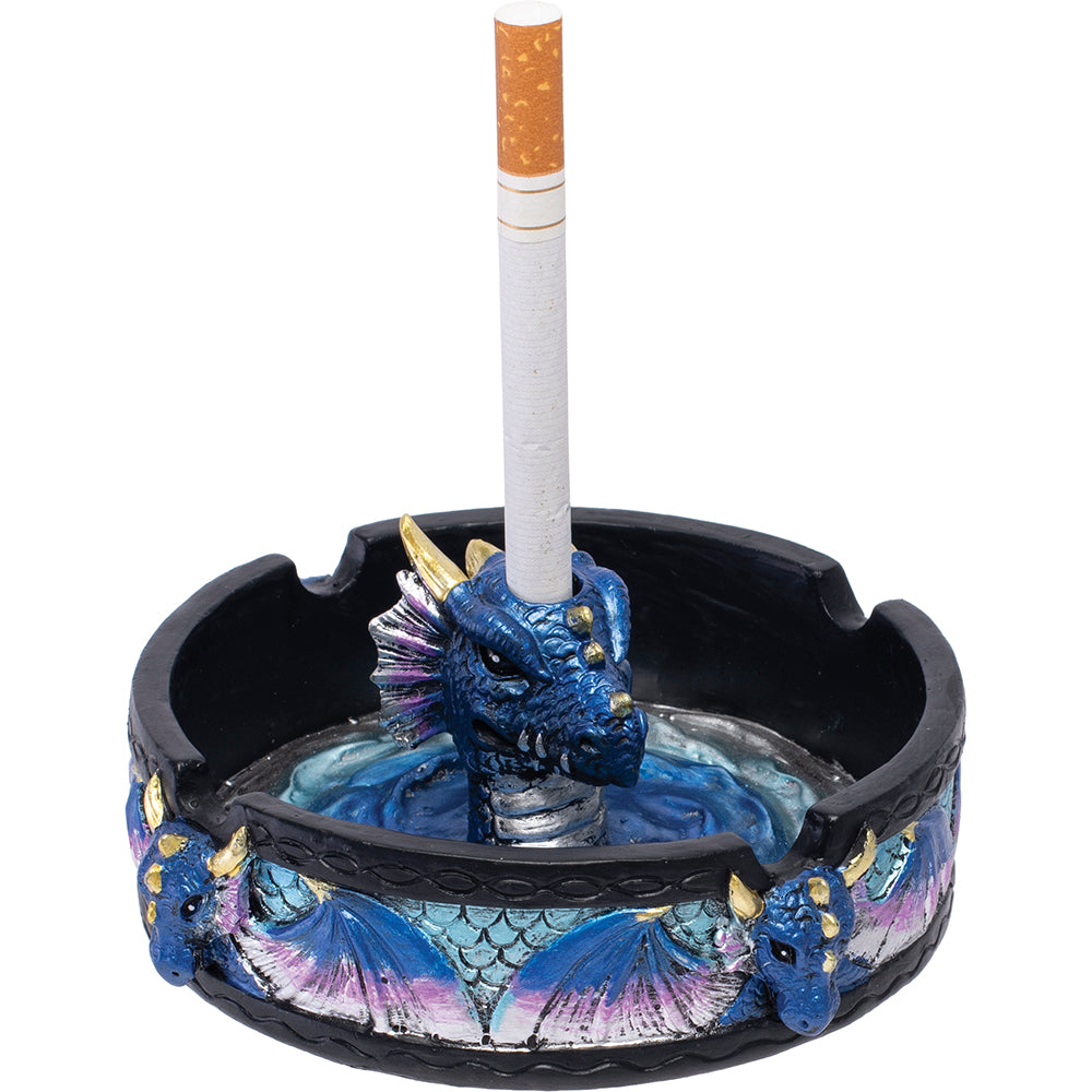 Fujima - Ashtray - 4ct - Dragon Snake Skull