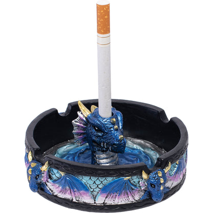 Fujima - Ashtray - 4ct - Dragon Snake Skull