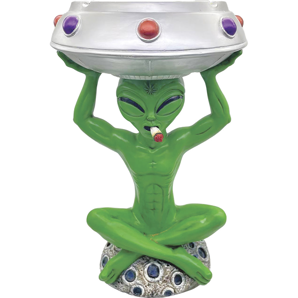 Ashtray - 18" Jumbo Alien UFO [ LTJ11 ] +