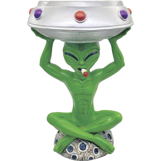 Ashtray - 18" Jumbo Alien UFO [ LTJ11 ] +