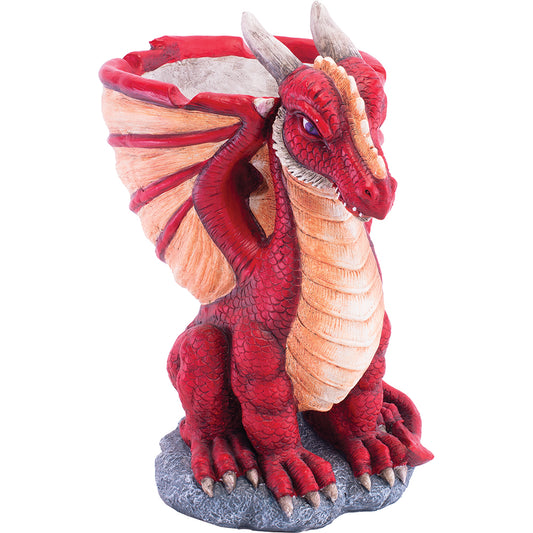 Fujima - Ashtray - 20" Oversized Red Dragon [ LTJ17 ]
