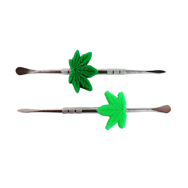 Dab Tool - 30ct - Leaf Stainless