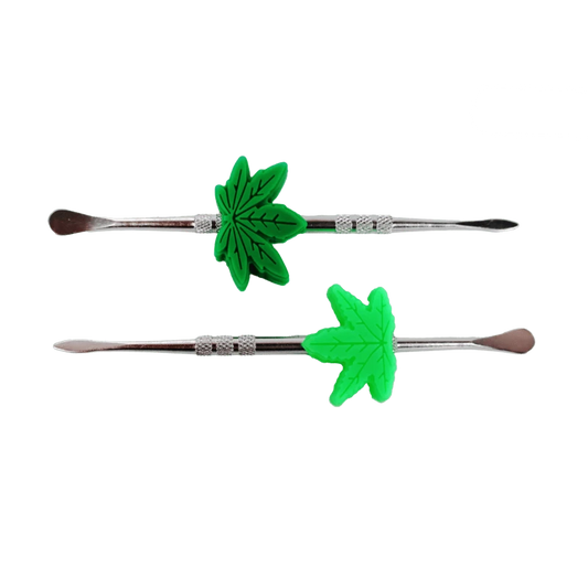 Dab Tool - 30ct - Leaf Stainless