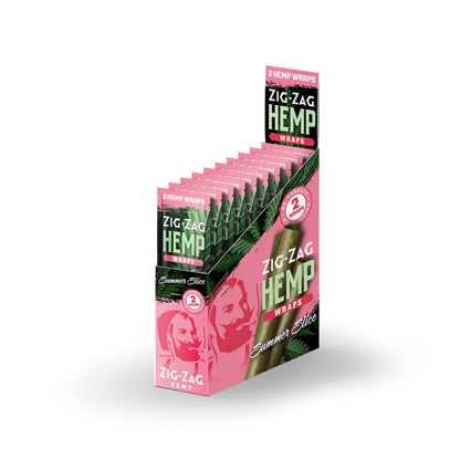 Zig Zag - Hemp Wraps - 2pk - 25ct