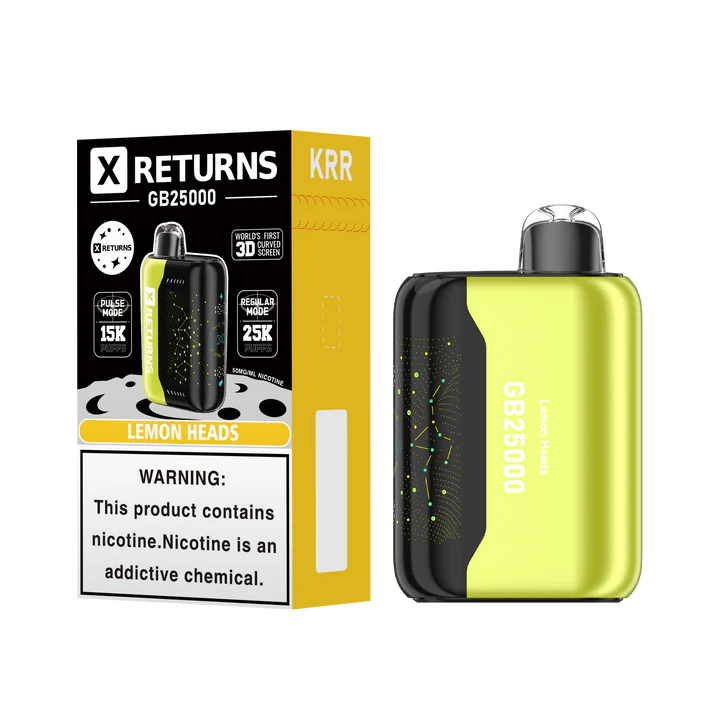X Returns 25k - 18ml - 5ct