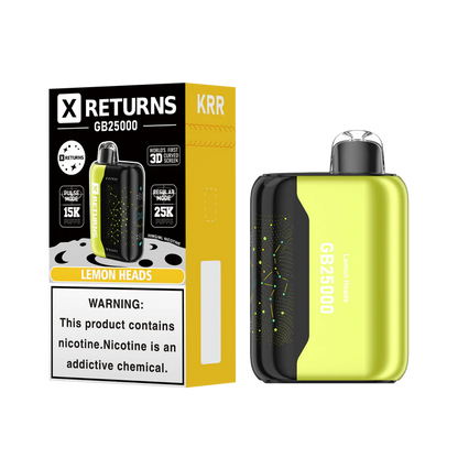 X Returns 25k - 18ml - 5ct