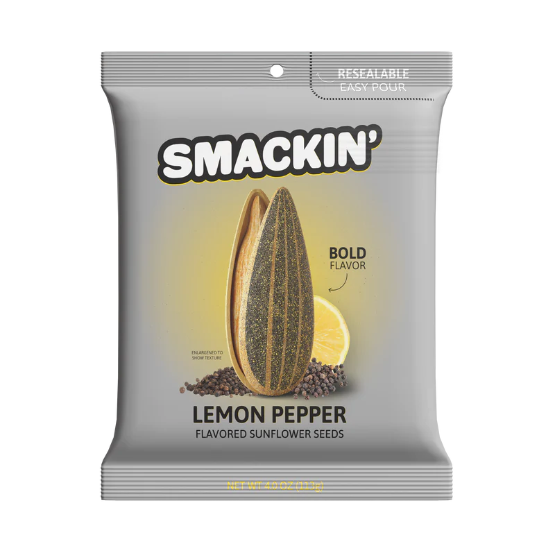 Smackin' Sunflower Seeds - 4oz Bag - 12ct
