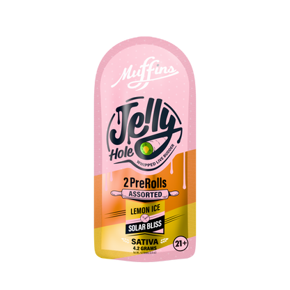 Muffins - 4.20G Jelly Hole THC-P Pre-Rolls - 2pk - 10ct