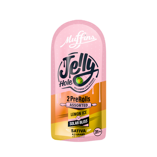 Muffins - 4.20G Jelly Hole THC-P Pre-Rolls - 2pk - 10ct